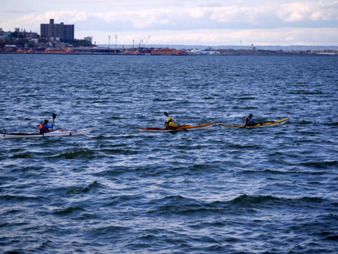 Three British-Style Sea Kayaks