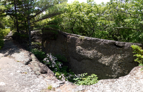 Split Rock, Kaaterskill Wild Forest, Greene County, New York