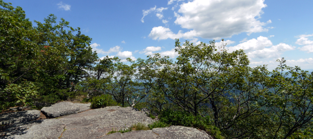 Another Panorama from Boulder Rock, Kaaterskill Wild Forest, Greene County, New York