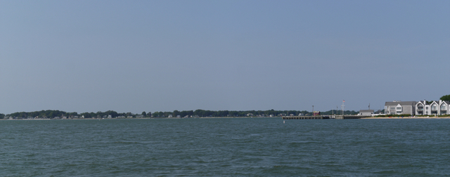 Crossing the Peconic River from Greenport to Shelter Island, Suffolk County, New York