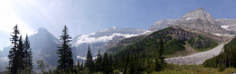 Mts. Lefroy and Victoria, Collier Peak, Banff National Park, Alberta, Canada