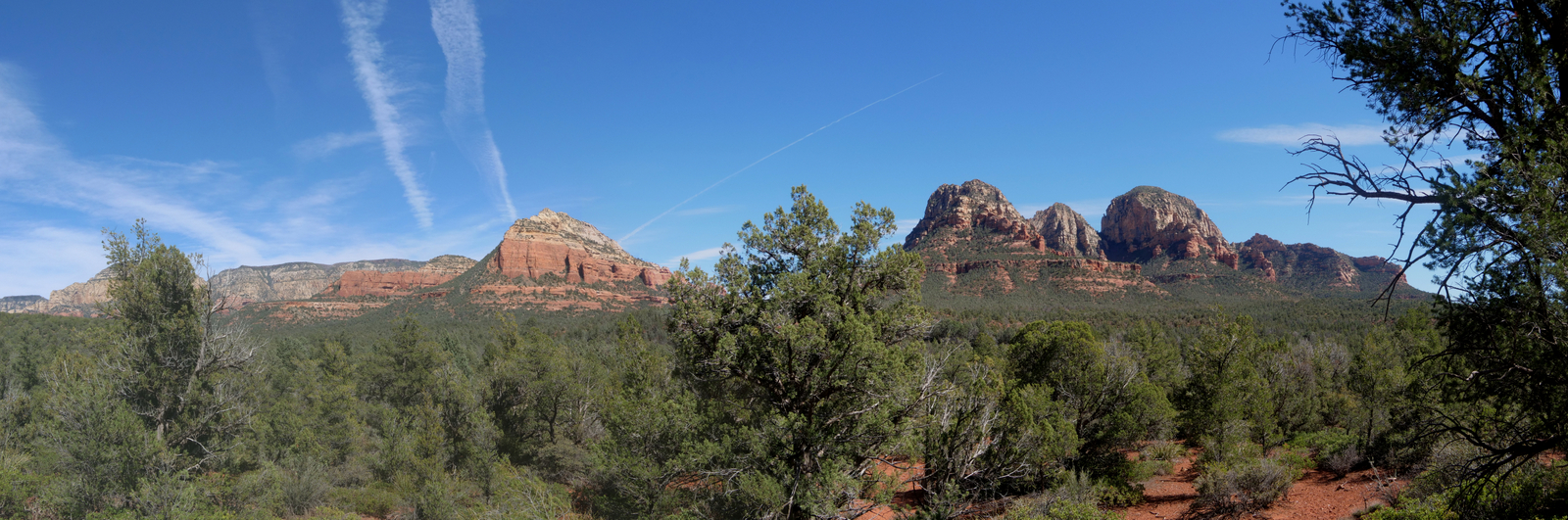 View from the Birthing Cave, Sedona, Arizona