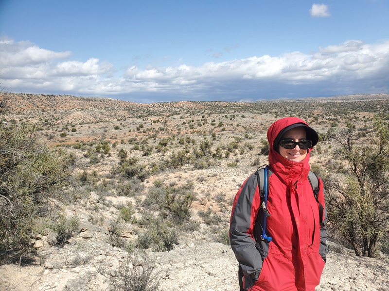 Batya at Cliffrose Trail, Cottonwood, Arizona