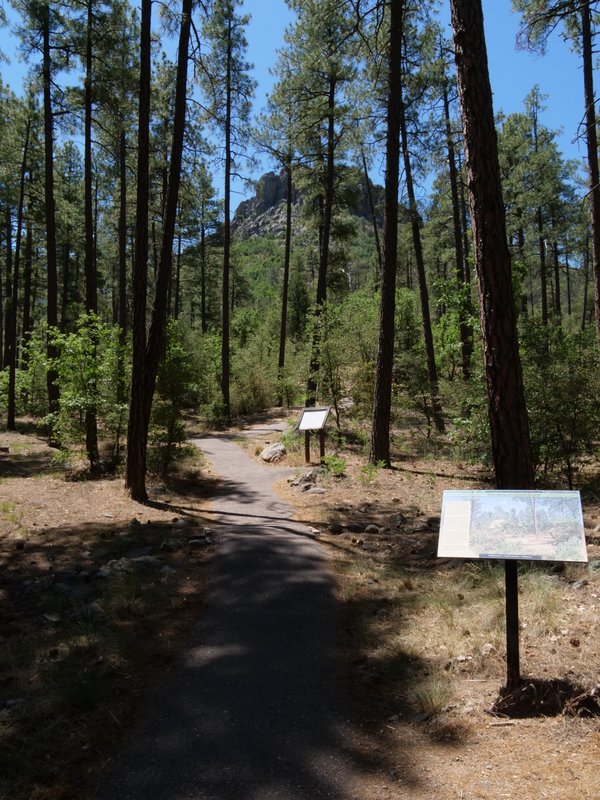 Start of Thumb Butte Trail, Prescott National Forest, Arizona