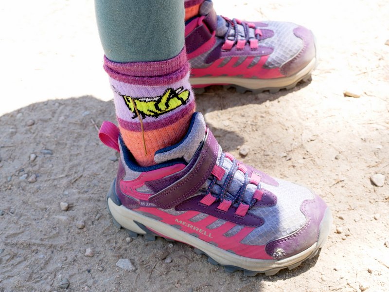 Shaina's hiking boots