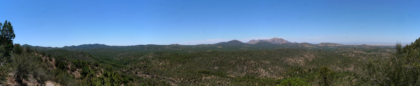 View from Thumb Butte Trail, Prescott National Forest, Arizona