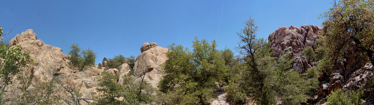 Panorama view from the Flume Trail, Prescott, Arizona
