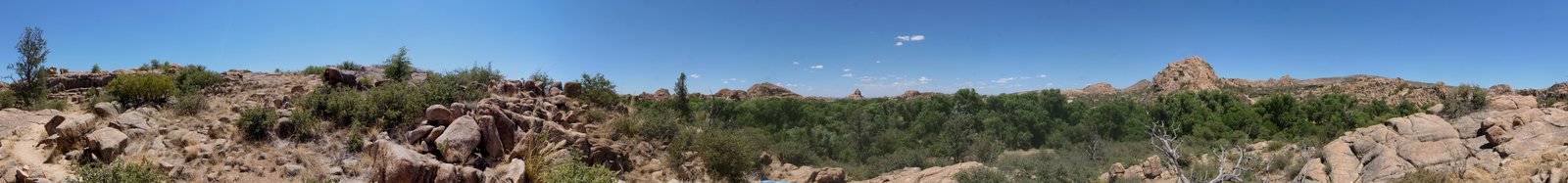 360-degree panorama, Flume Trail, Prescott, Arizona