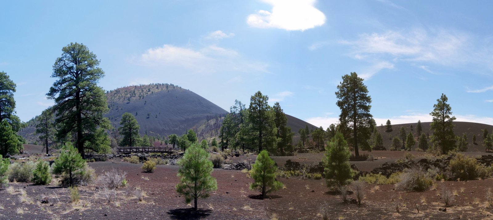 Start of Lava Flow Trail, Sunset Crater Volcano National Monument, Coconino County, Arizona