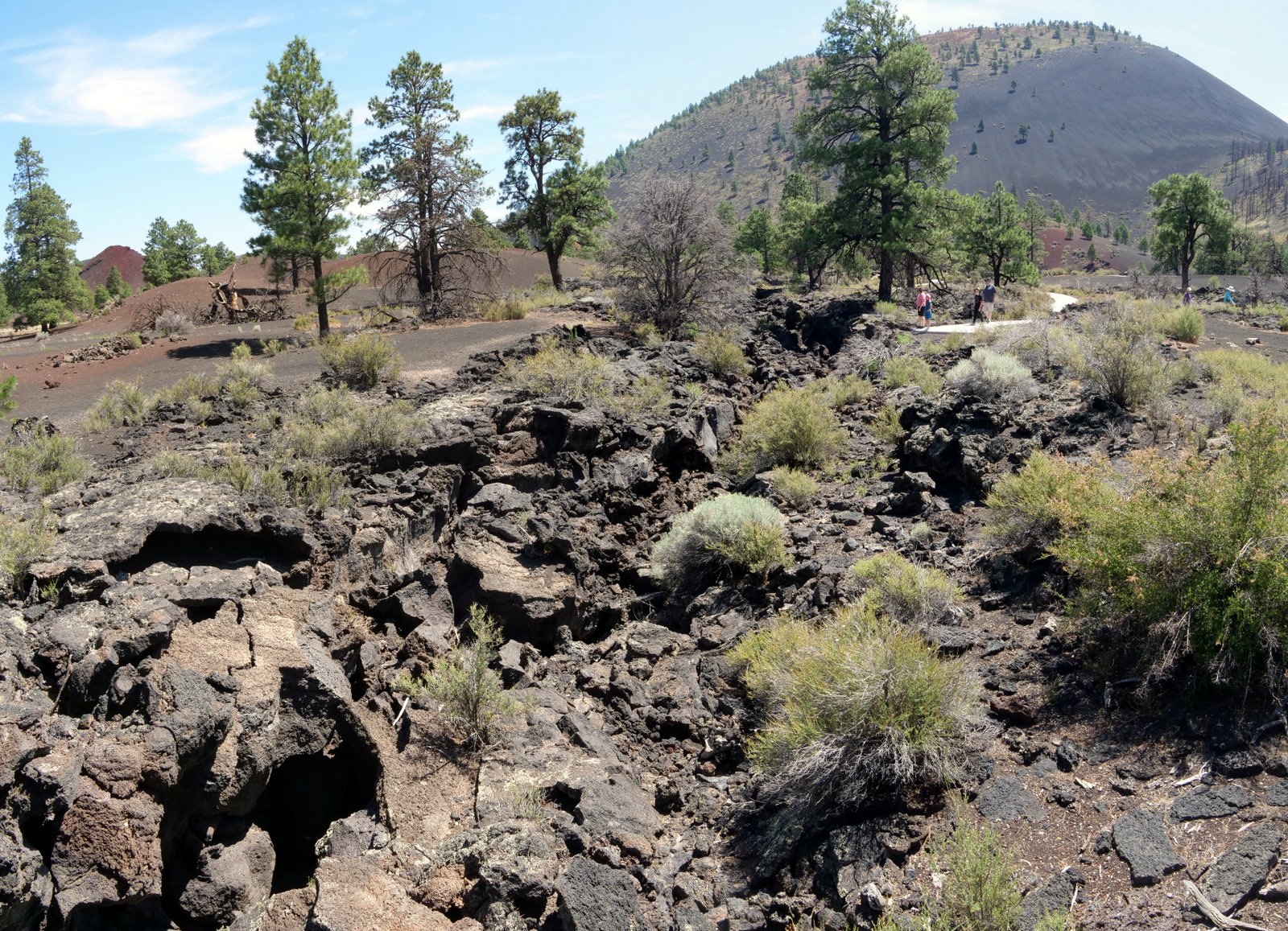 SLava Flow Trail, Sunset Crater Volcano National Monument, Coconino County, Arizona