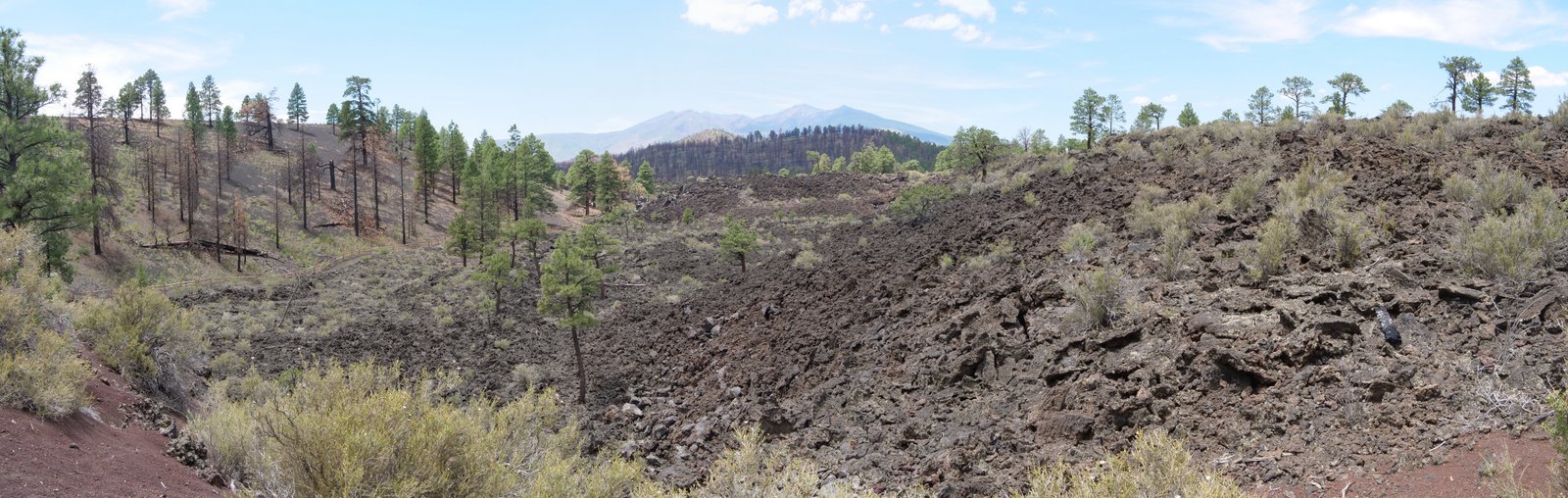 Lava Flow Trail, Sunset Crater Volcano National Monument, Coconino County, Arizona