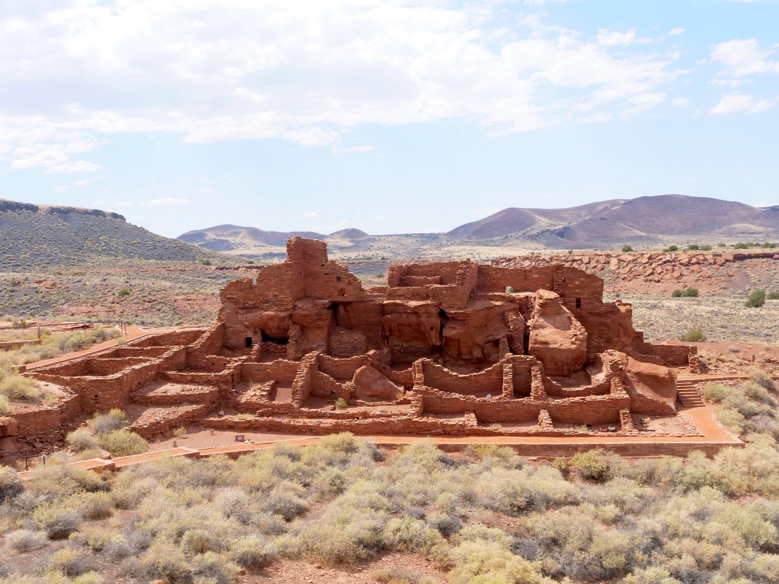 Wupatki Pueblo, Wupatki National Monument, Coconino County, Arizona